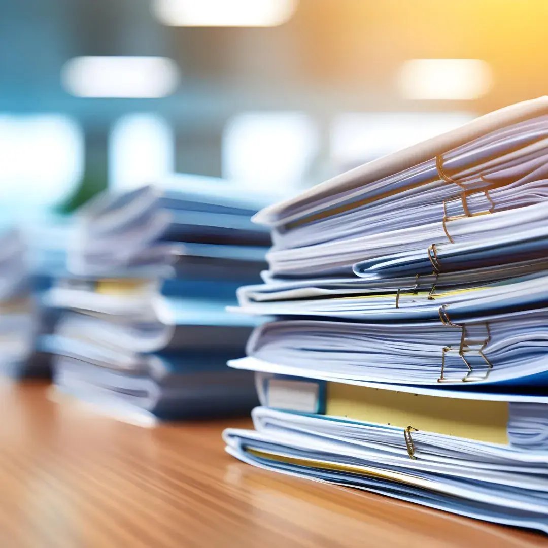 Pile of papers 